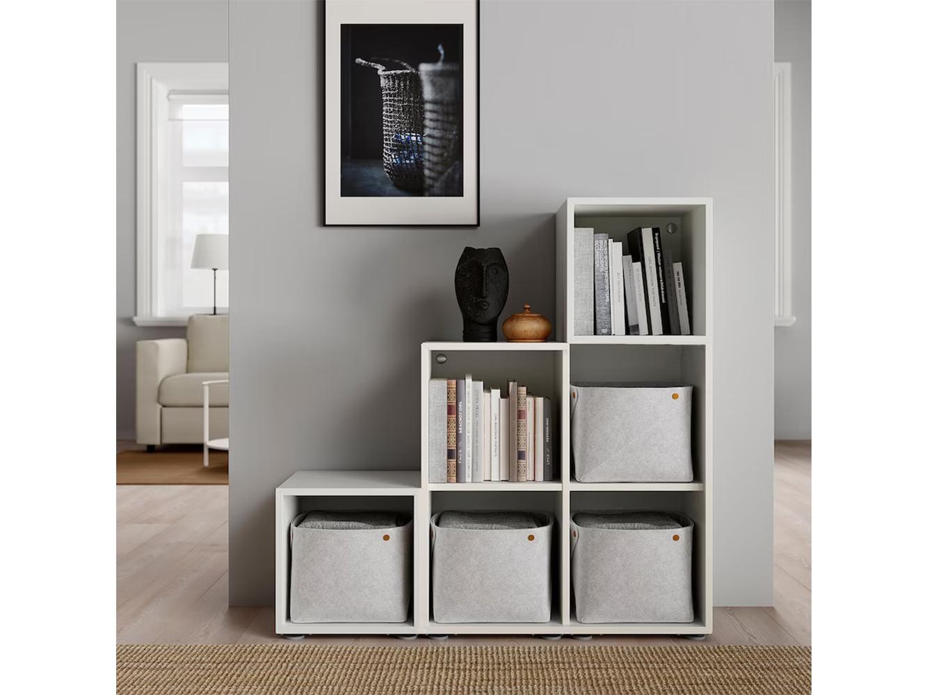 Стеллаж Экет 116 white ИКЕА (IKEA) изображение товара