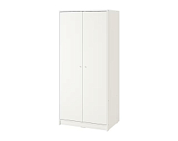 Изображение товара Распашной шкаф Клепстад 113 white ИКЕА (IKEA) на сайте adeta.ru