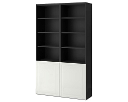 Изображение товара Стеллаж Беста 213 black ИКЕА (IKEA)  на сайте adeta.ru