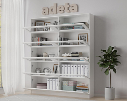 Изображение товара Книжный шкаф Билли 376 white ИКЕА (IKEA) на сайте adeta.ru